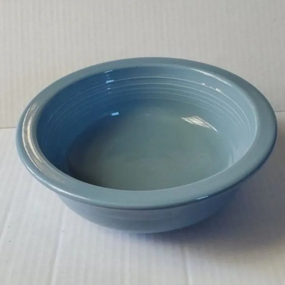 Fiestaware Fiesta Vintage Vegetable SERVING Bowl Dish Periwinkle Blue CERAMIC